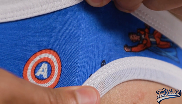 Retro slipy AussieBum s Micromodalem TeeBall SuperHero2